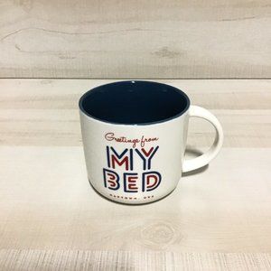 Threshold 15 oz Stoneware Greetings from My Bed Na